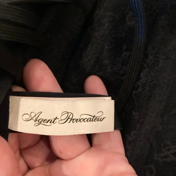 Agent Provocateur Black Lace Corset - Picture 6 of 9